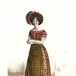 Mlle Pauline as Jeanny in the vaudeville piece Trilby, 1823