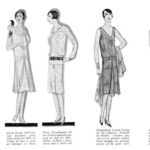 The Mode through the social mirror - Paris Fashions, 1927