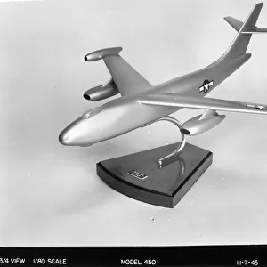 A model of the Model 450 or Boeing XB-47