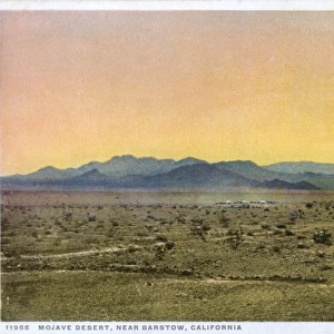 Mojave Desert near Barstow, California, USA