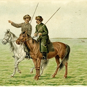 Mongolian horsemen