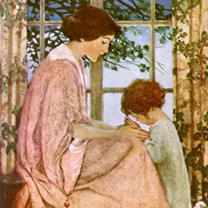 Mother, Child in Prayer Date: 1923