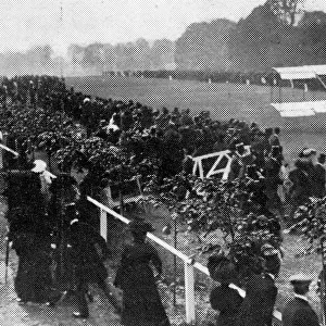 Mr Grahame-White flying at Ranelagh, 1910