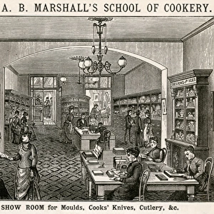 Mrs. A. B Marshalls showroom for moulds 1887