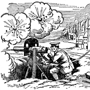 Munitions scandal, cartoon, WW1