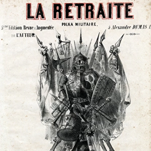 Music cover, La Retraite, Polka Militaire