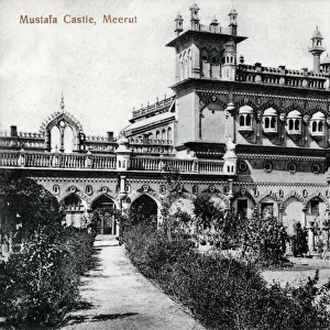Mustafa Castle, Meerut, Uttar Pradesh, India Date: circa 1910s