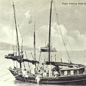 Myanmar - Pearl Fishing Boat at Mergui