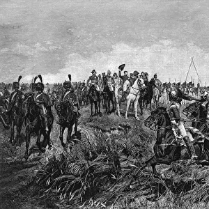 Napoleon at Battle of Friedland