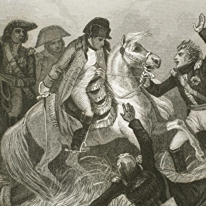 Napoleon Bonaparte (1769-1821). Battle of Waterloo, 18th June