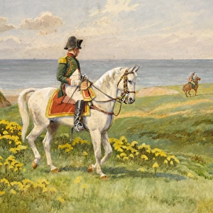 Napoleon Buonaparte on the coast of France