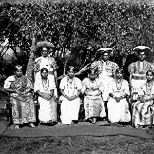 Native Chiefs, Kandy, Ceylon (Sri Lanka)