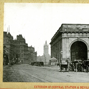 Newcastle Upon Tyne - Central Station and Neville Street