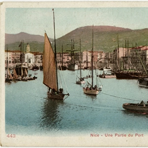 Nice, France - A view of the port