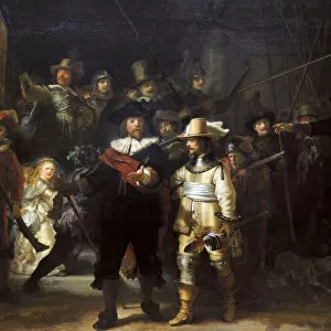 Rembrandt van Rijn Collection: Night scenes in art