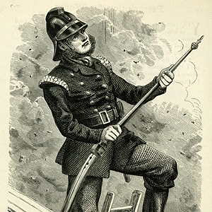 Occupations 1882 - The Fireman