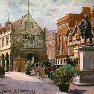 Old Market Square, Shrewsbury, Shropshire