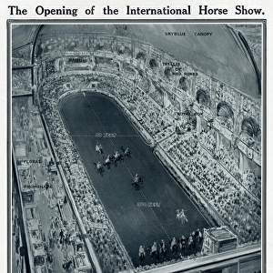 Opening of International Horse Show, Olympia, London