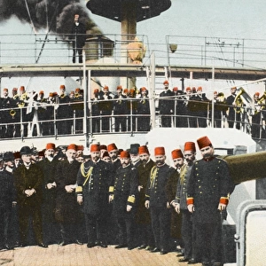 Ottoman Cruiser Abdul Mejid and its crew