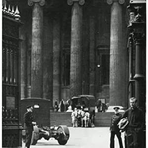 Outbreak of WWII Evacuation of objects from British Museum