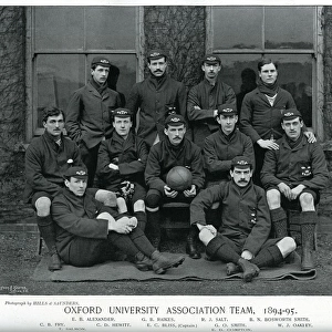 Oxford University Association Football Team, 1894-95