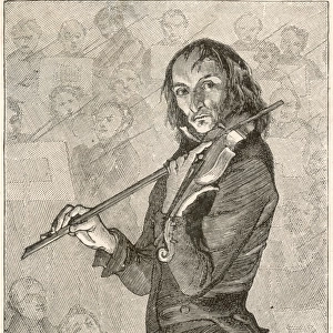 Paganini / Maclise
