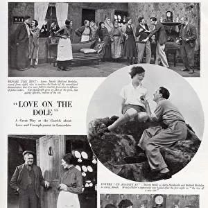 Page from The Illustrated Sporting & Dramatic News of Walter Greenwoods play
