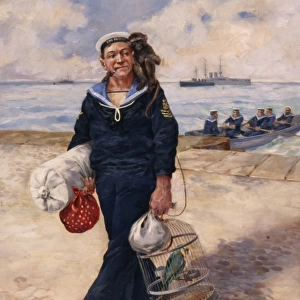 Painting of a sailor