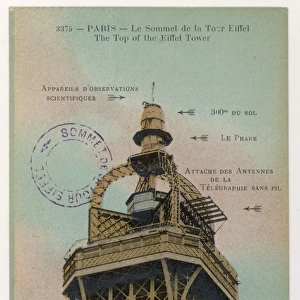 Paris / Eiffel Tower 1921