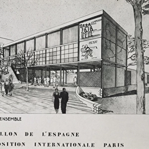 Paris International Exhibition. Spanish Pavilion