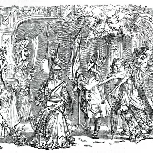 A party of mummers