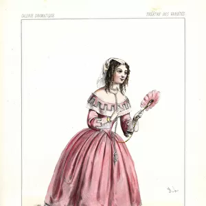 Pauline Dejazet in the role of the Marquise