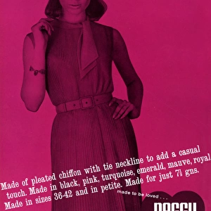 Peggy Page advertisement, 1964