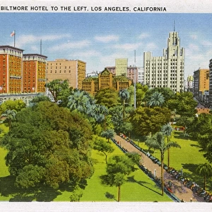 Pershing Square, Los Angeles, California, USA