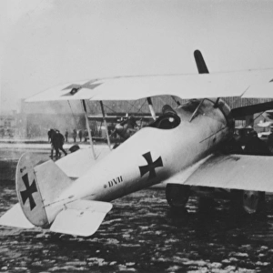 Pfalz DV II German single-seat fighter biplane