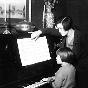 Piano Lesson 1930S