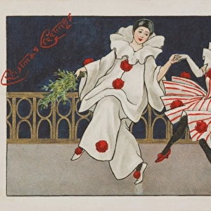 Pierrot and Pierrette Dance by Florence Hardy