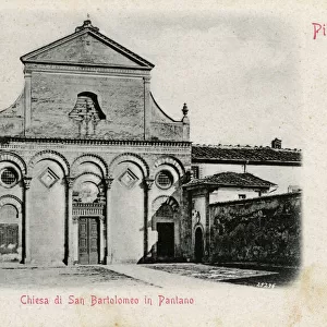 Pistoia, Tuscany, Italy, Chiesa di San Bartolomeo in Pantano