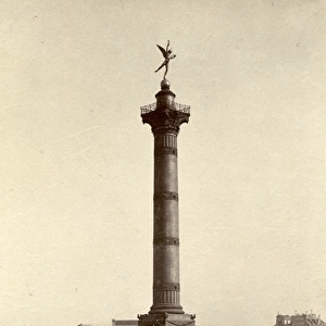 Place de la Bastille with the July Column, Paris