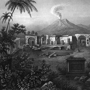 Pompeii Forum 1850