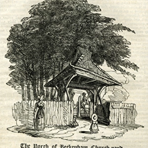 The Porch of Beckenham Church-yard, Kent