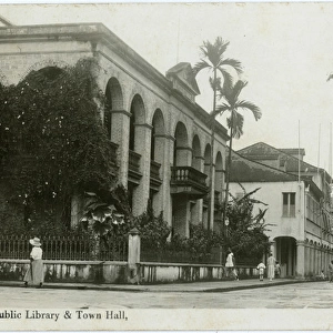 Port-of-Spain, Trinidad - Public Library & Town Hall