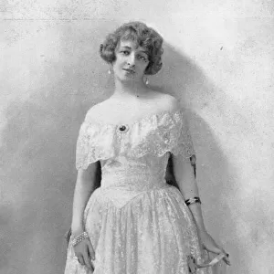 A portrait of Jane Penouardt (1920-24) who appeared in Louis Verneuils Lison and Duvernois Nonnette at her own theatre - the Theatre Daunou Date: 1920-1924