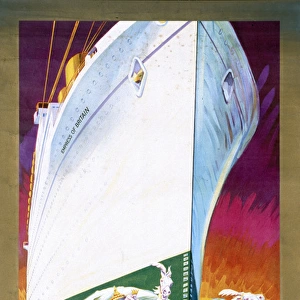 Poster, Canadian Pacific, Empress of Britain