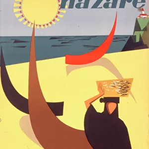 Poster for Nazare in Portugal