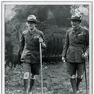 Prince Edward and Robert Baden-Powell