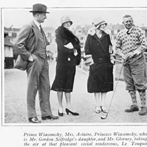Prince Wiasemsky, Mrs Astaire, Princess Wiasemsky