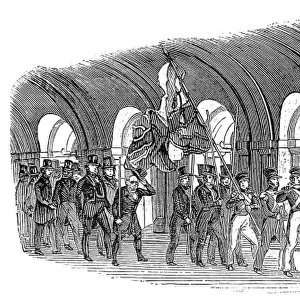 Procession through the Thames Tunnel, 1843