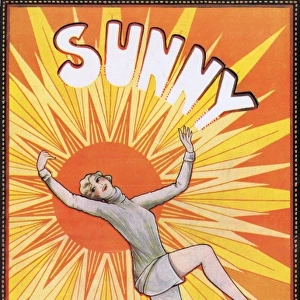 Programme cover for Sunny, 1926