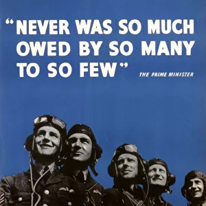 War heroes and pilots from the Battle of Britain